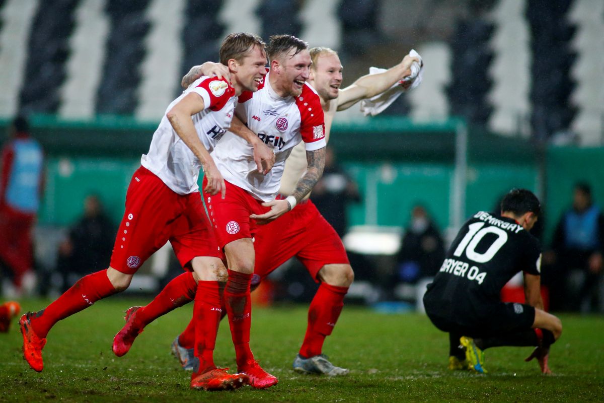 Leverkusen disingkirkan klub divisi empat