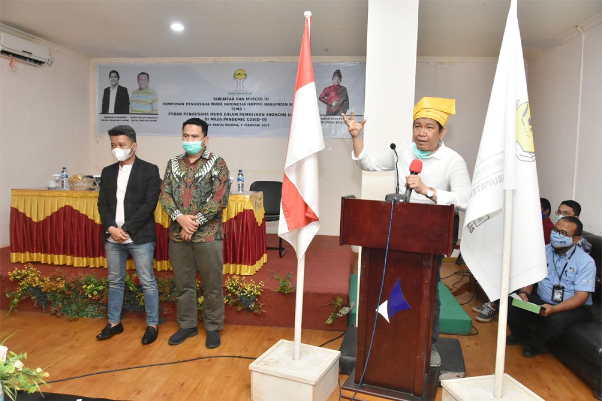 HIPMI Bengkalis gelar Diklatcab dan Muscab