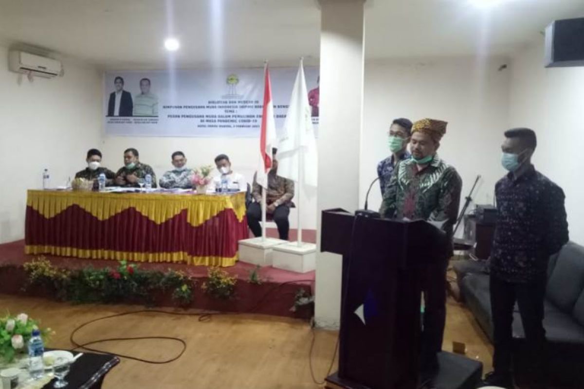 Azrul Noor nahkodai HIPMI Kabupaten Bengkalis