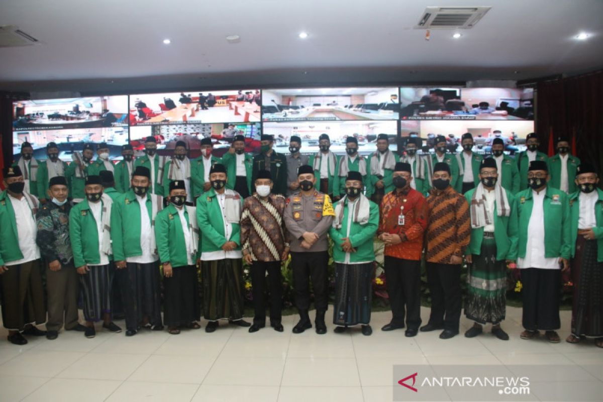 Polda Metro gandeng ulama untuk sampaikan pesan kamtibmas