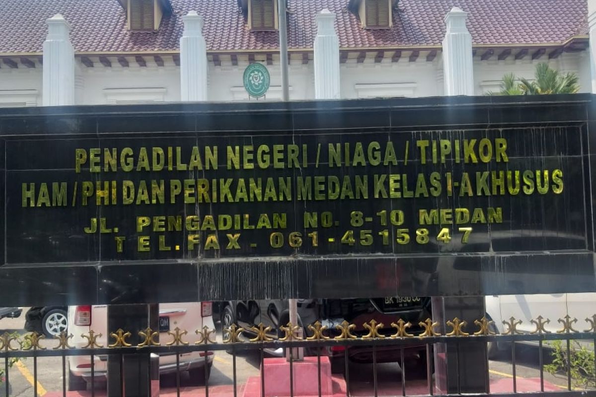 PN Medan terima kasus perkara korupsi Pemkab Labuhanbatu Utara