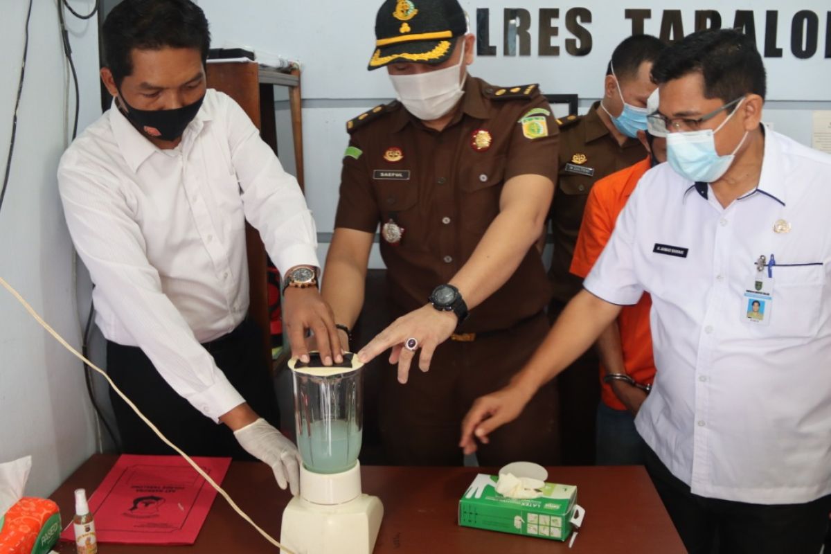 Polres Tabalong musnahkan barbuk 20,28 gram sabu - sabu