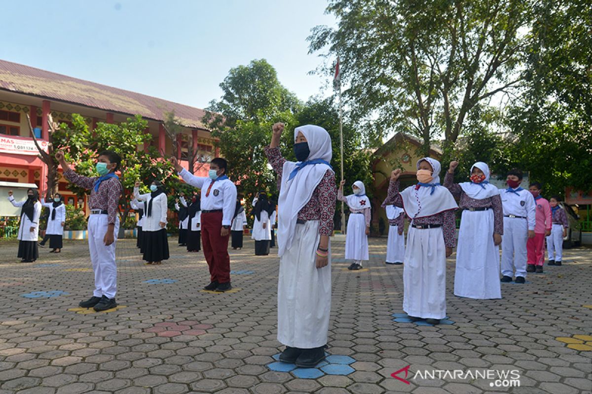 Pengukuhan Satgas COVID di sekolah