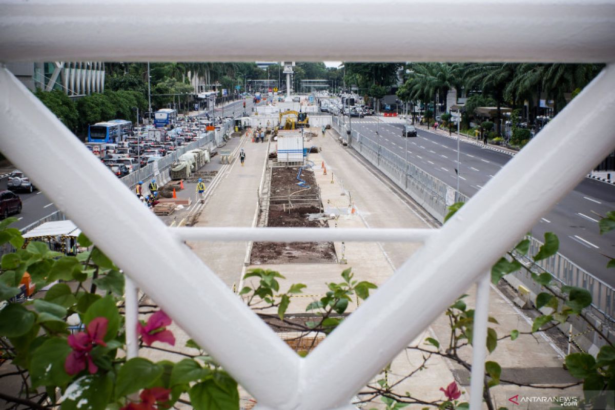 MRT siapkan rekayasa lalin terkait pembangunan Stasiun Thamrin