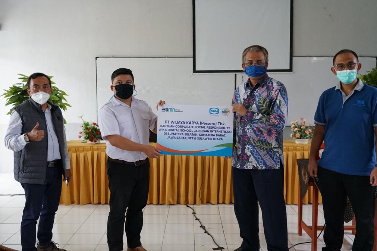 WIKA fasilitasi digital school di di 5 provinsi