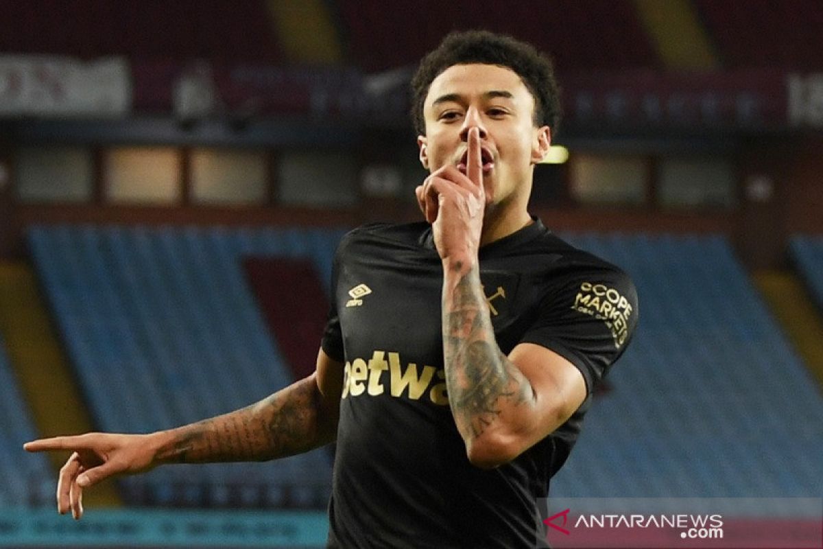 Debut gemilang Lingard bantu West Ham pecundangi Aston  Villa 3-1