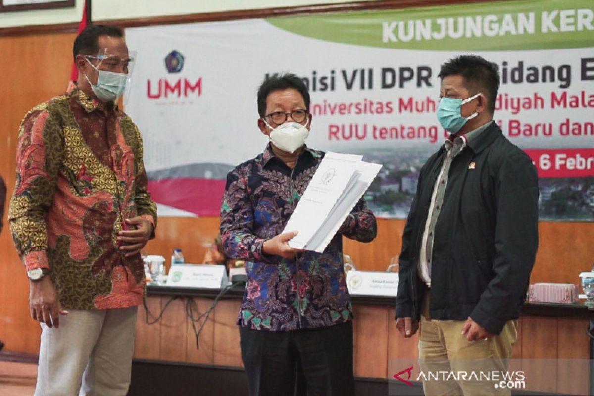 UMM-Komisi VII DPRI RI kaji RUU Energi Baru Terbarukan