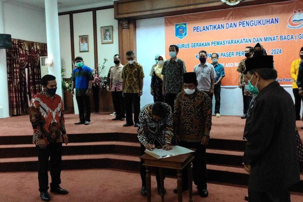 Pengurus GPMB Paser periode  2020-2024  dilantik