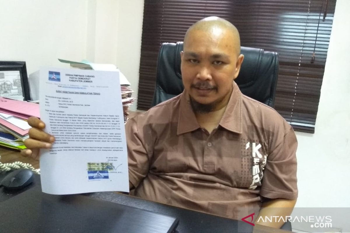 Partai Demokrat Jember solid dukung AHY