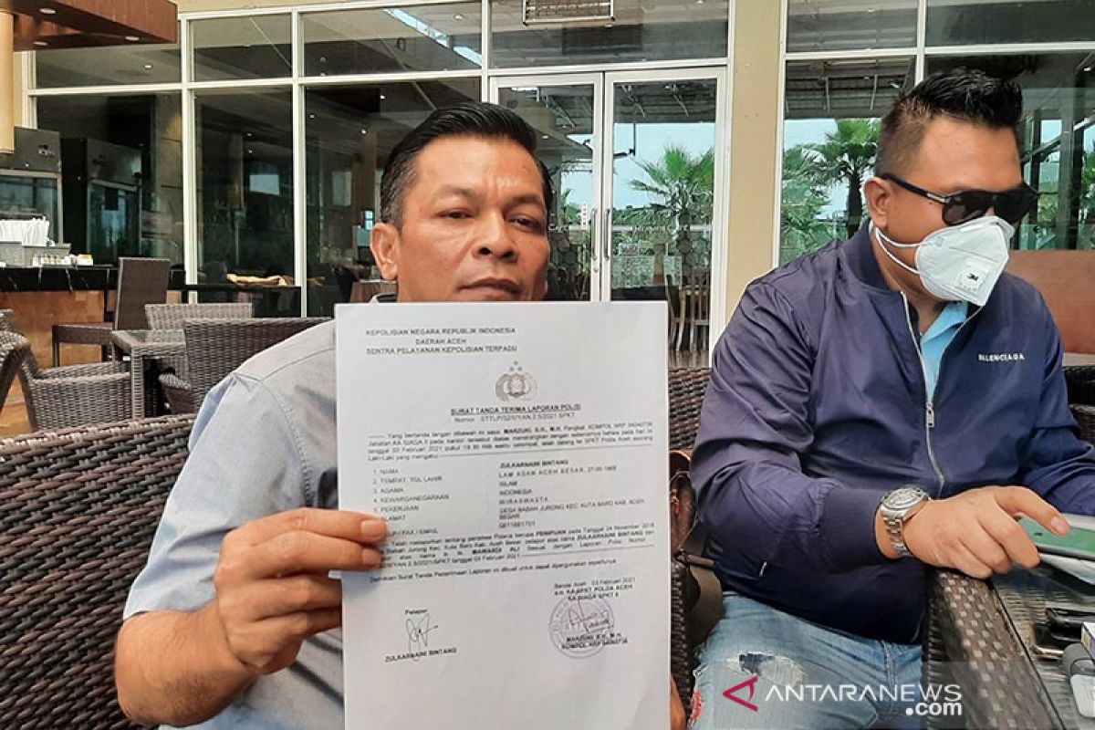 Bupati Aceh Besar dilaporkan ke polisi