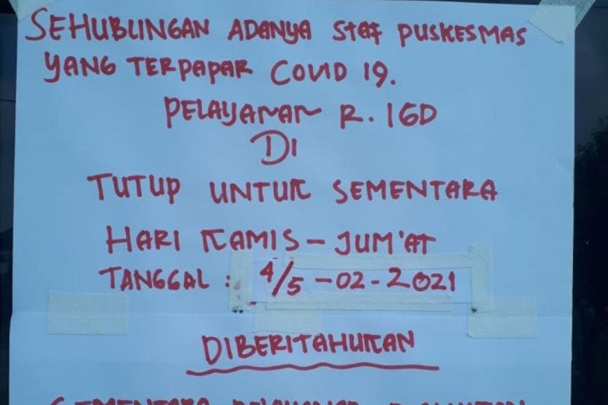Dokter positif COVID-19, Puskesmas di Aceh Timur ditutup