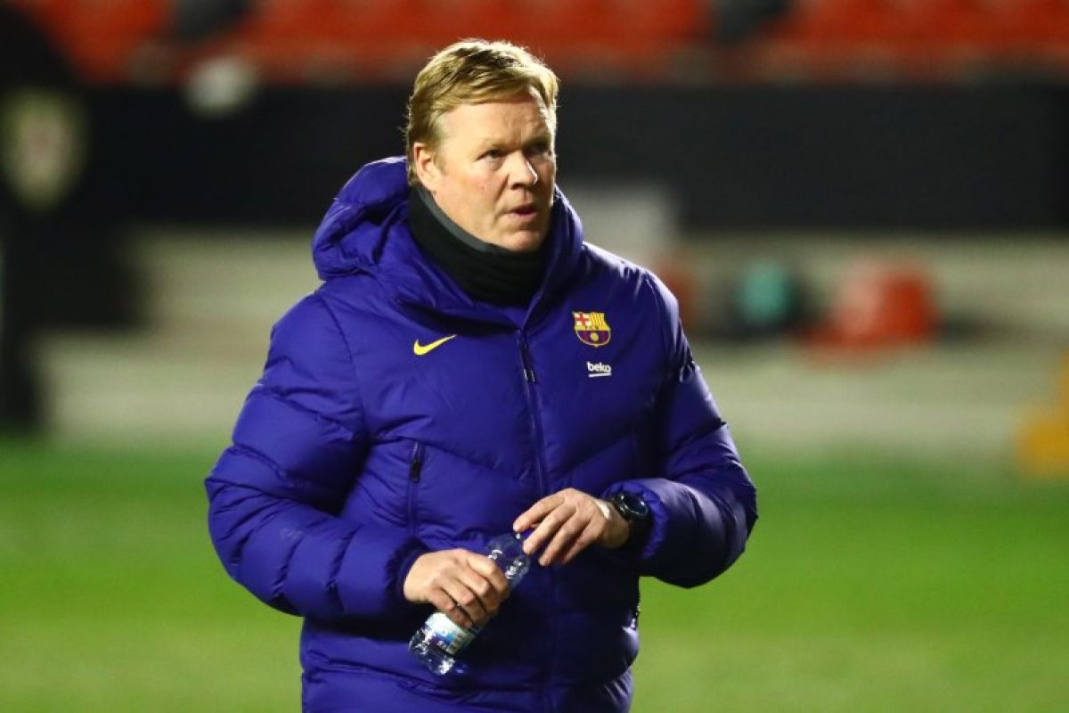 Koeman dilarang dampingi Barca dua pertandingan