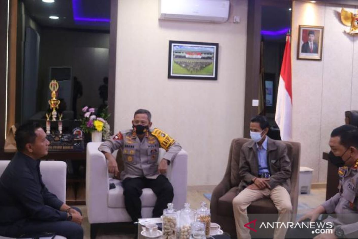 Silaturahmi ke Kapolda Babel, Ketua DPRD minta dukungan jalankan tugas