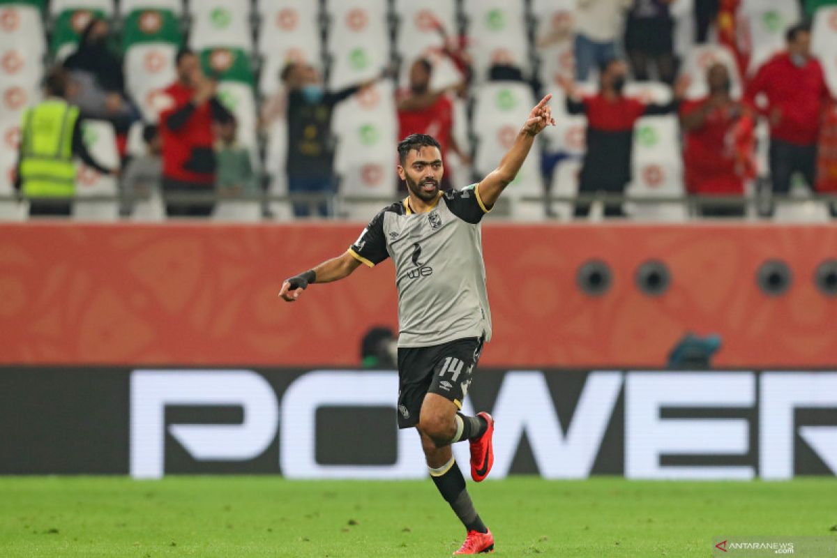 Gol semata wayang El Shahat mengamankan tiket Al Ahly ke semifinal