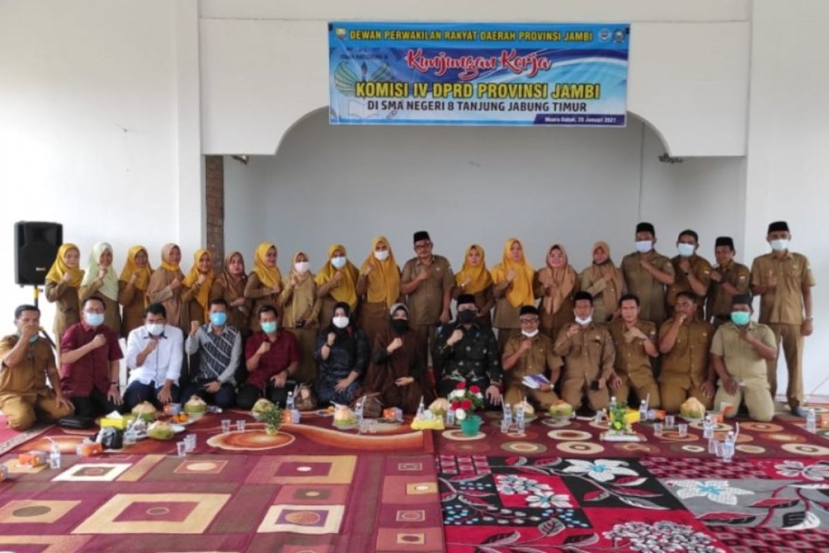 Komisi IV tinjau SMA Negeri 8 Tanjungjabung Timur