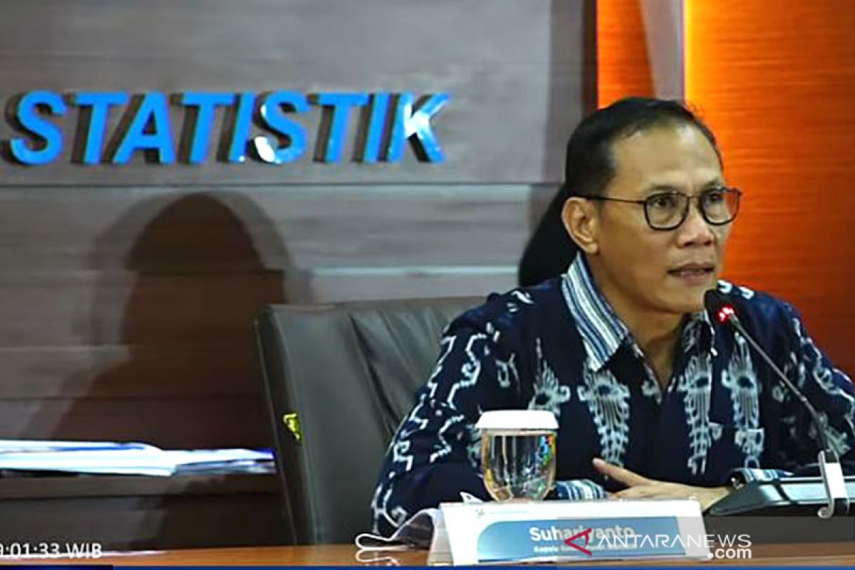 BPS: Hanya konsumsi pemerintah yang tumbuh positif selama 2020