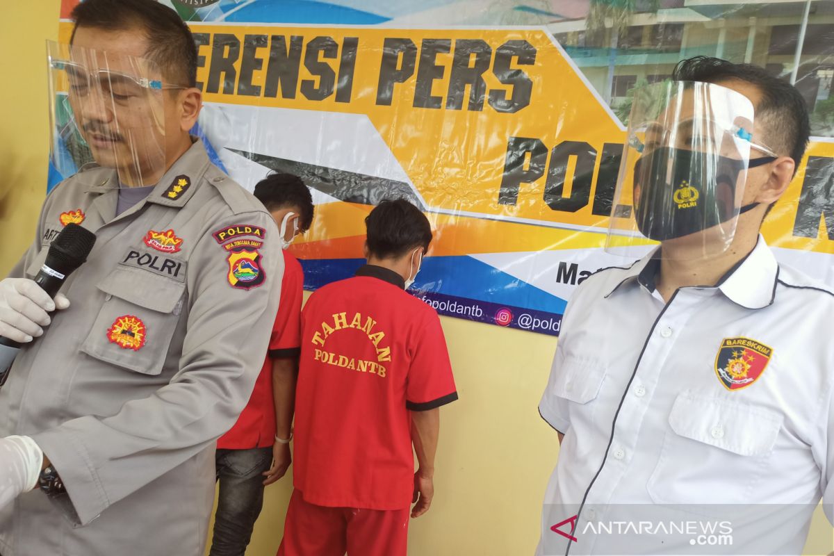 Dua pencuri kendaraan dinas Pemkab Lombok Barat jadi tersangka
