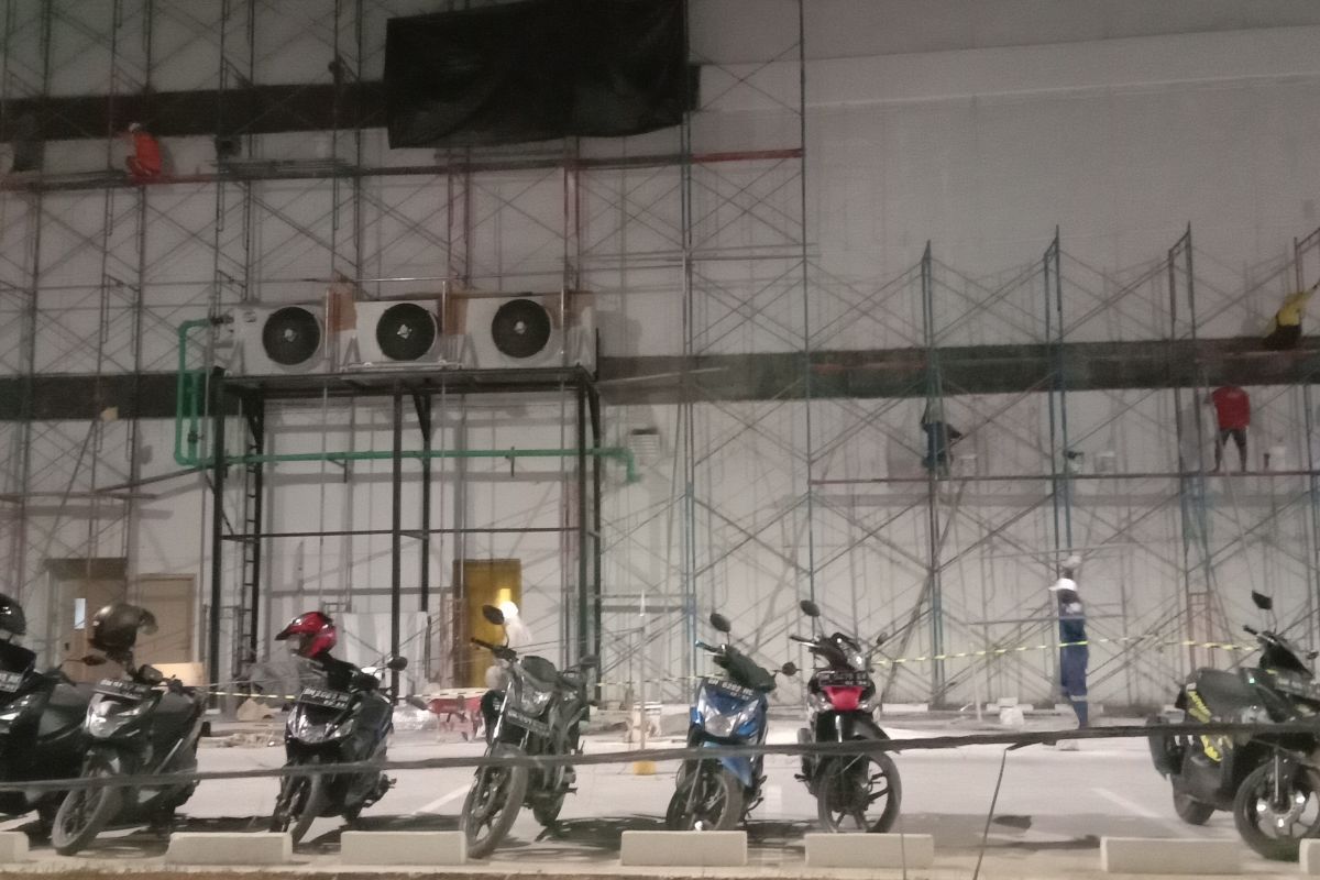 Lalaikan keselamatan kerja, Pengelola Citimall Dumai tegur kontraktor