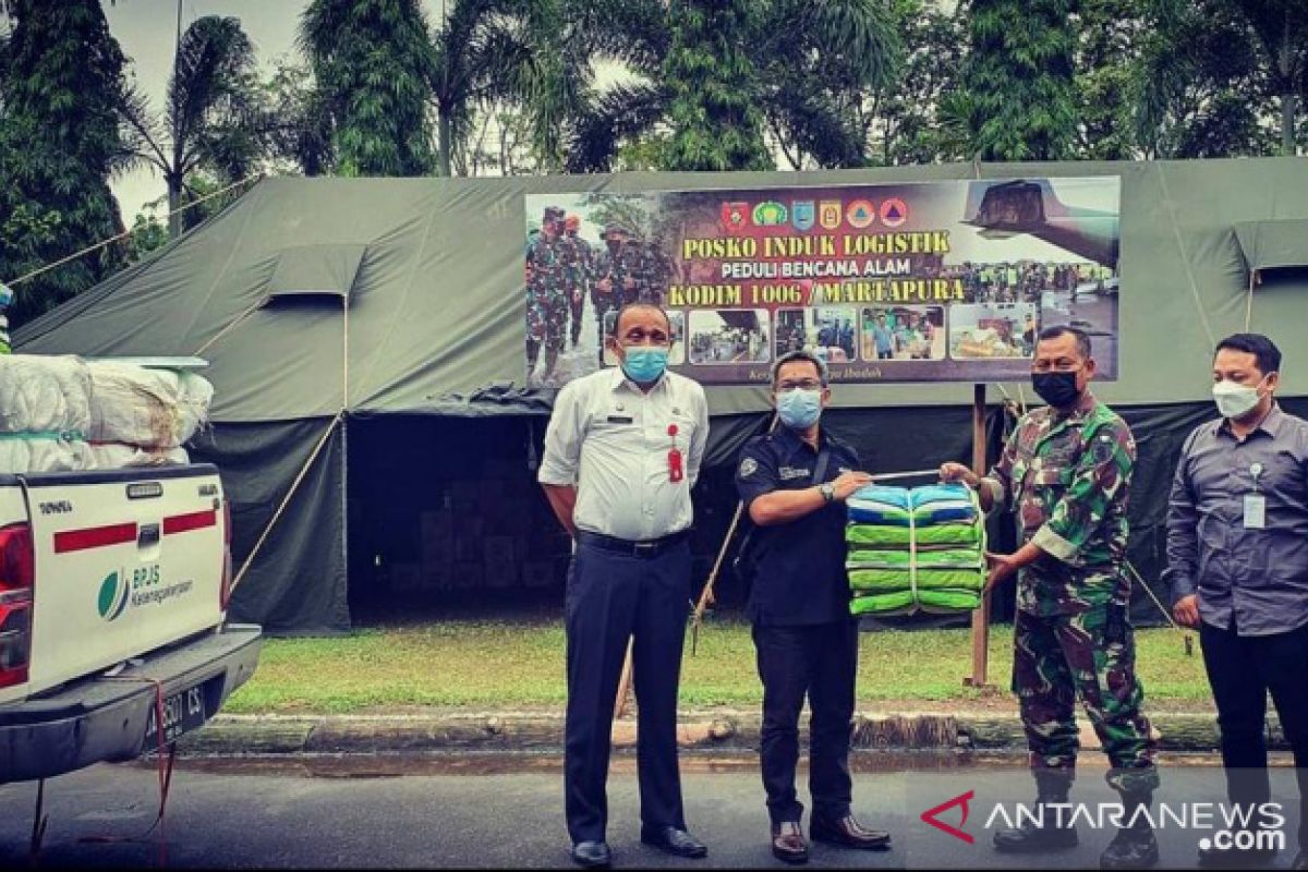 BPJAMSOSTEK salurkan bantuan ke daerah-daerah banjir di Kalsel