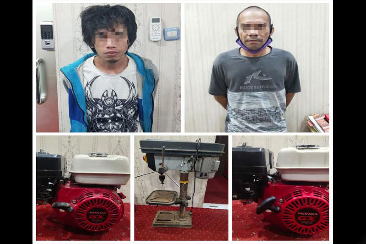 Dua pencuri di gudang Dinas Pertanian Barut ditangkap
