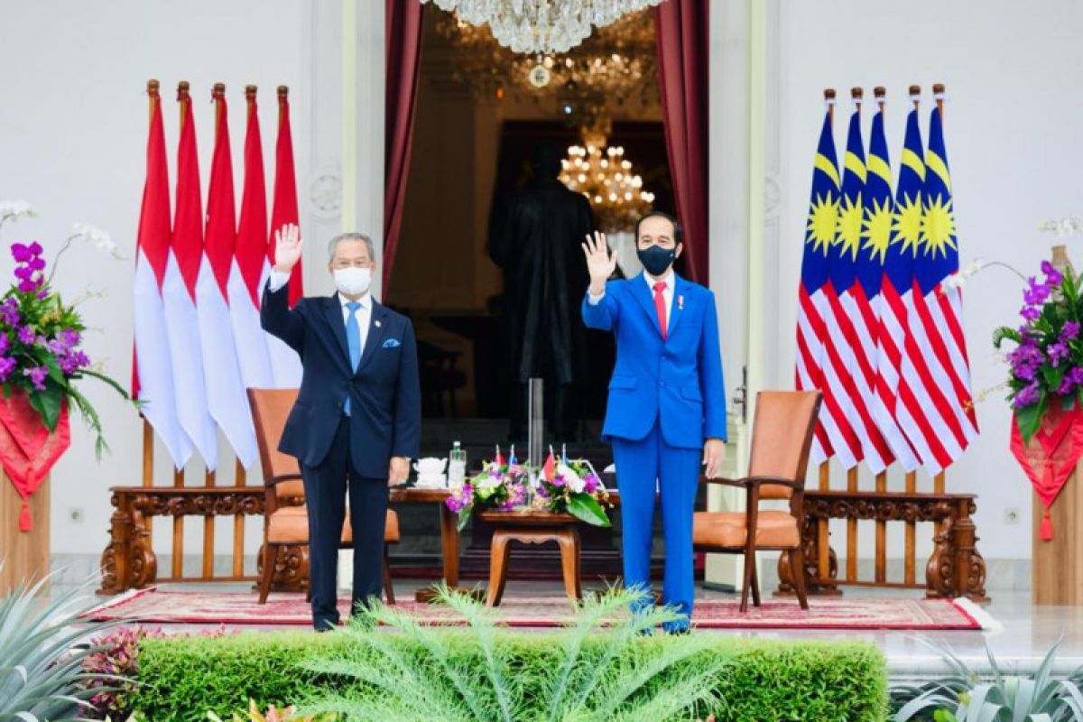 Jokowi - Muhyuddin tekankan stabilitas di Laut China Selatan