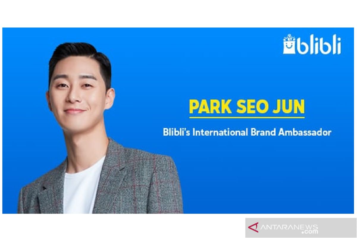 Park Seo Jun jadi duta merek internasional Blibli