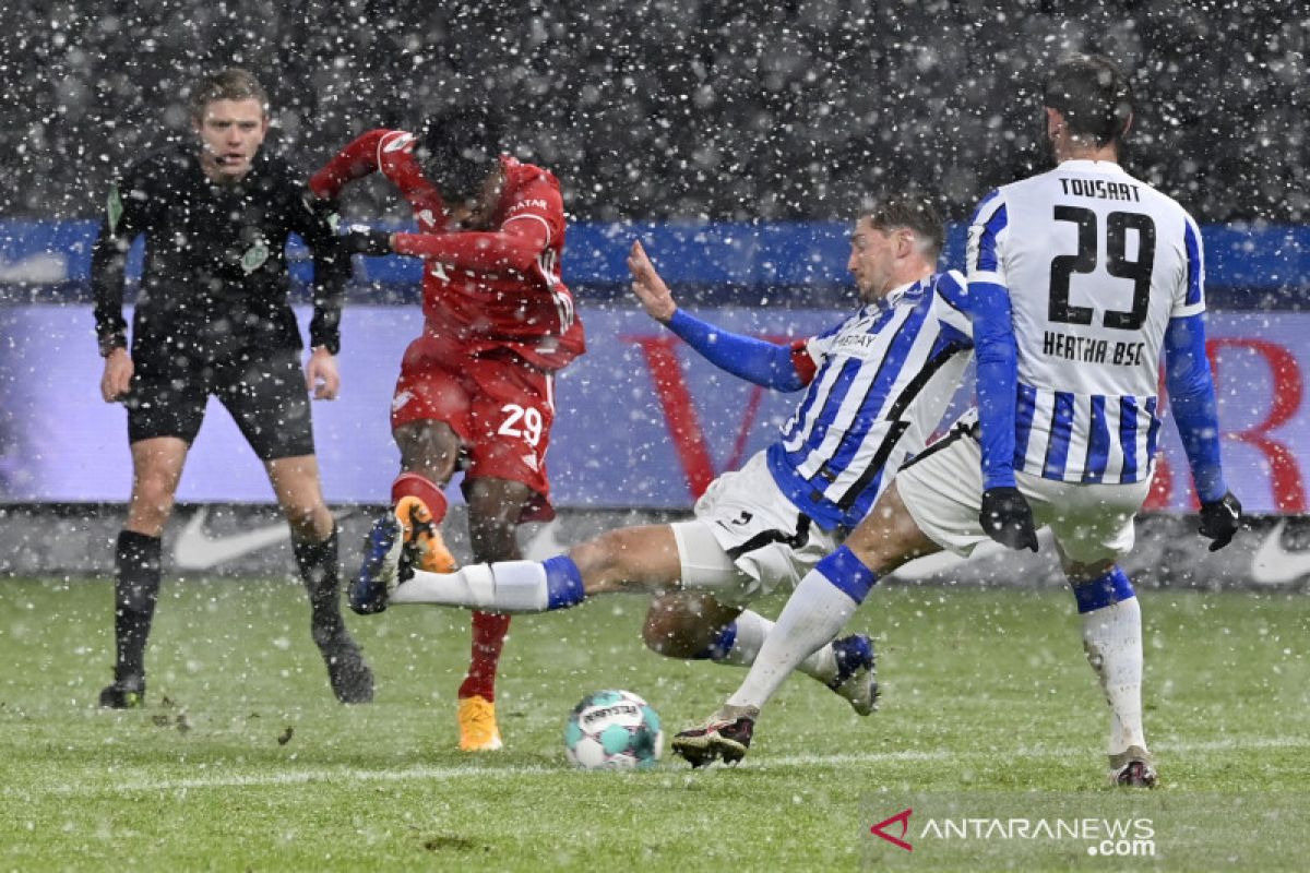 Liga Jerman: Gol tunggal Coman pastikan raihan tiga poin Bayern di Berlin