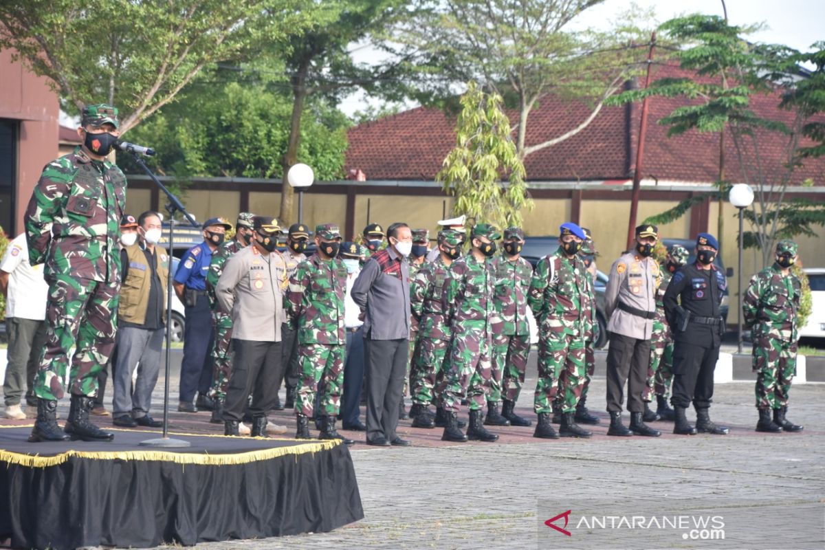 Kaltim Steril, Danrem 091/ASN Tegaskan Penertiban Protokol COVID-19 Sampai Tingkat RT