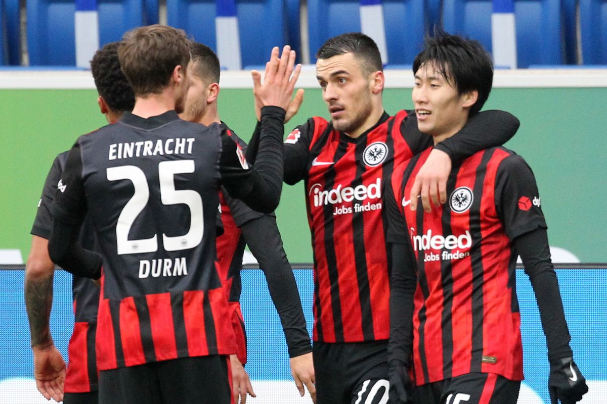 Frankfurt perpanjang catatan kemenangan setelah taklukkan Hoffenheim 3-1