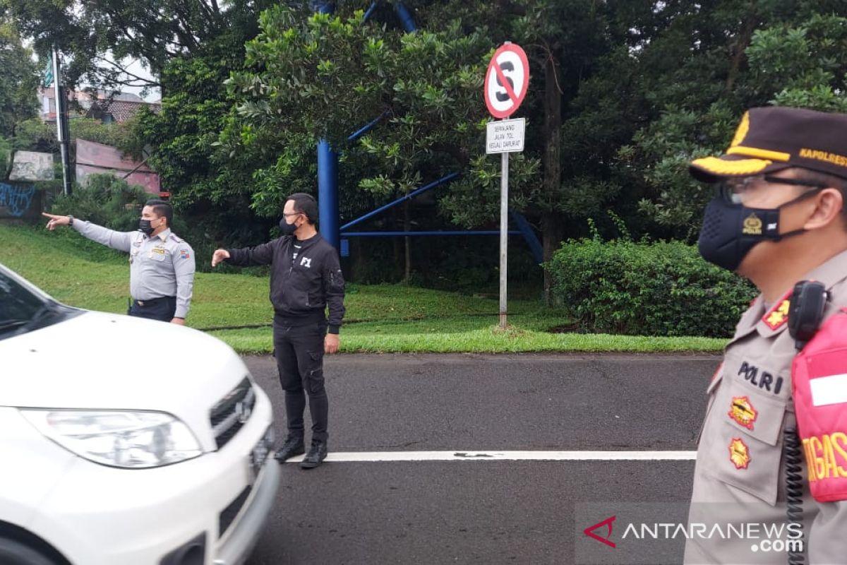 Ganjil-genap pada hari Sabtu di Kota Bogor putar balik 5.182 kendaraan