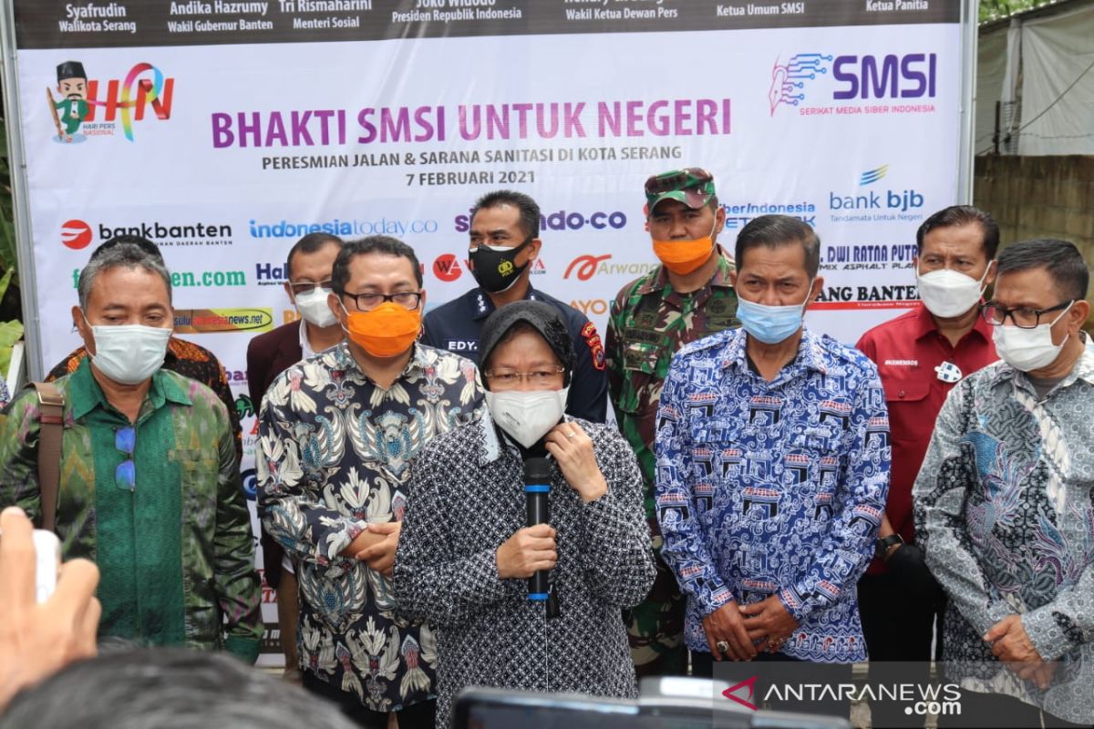 Menteri Sosial apresiasi langkah kemanusiaan SMSI