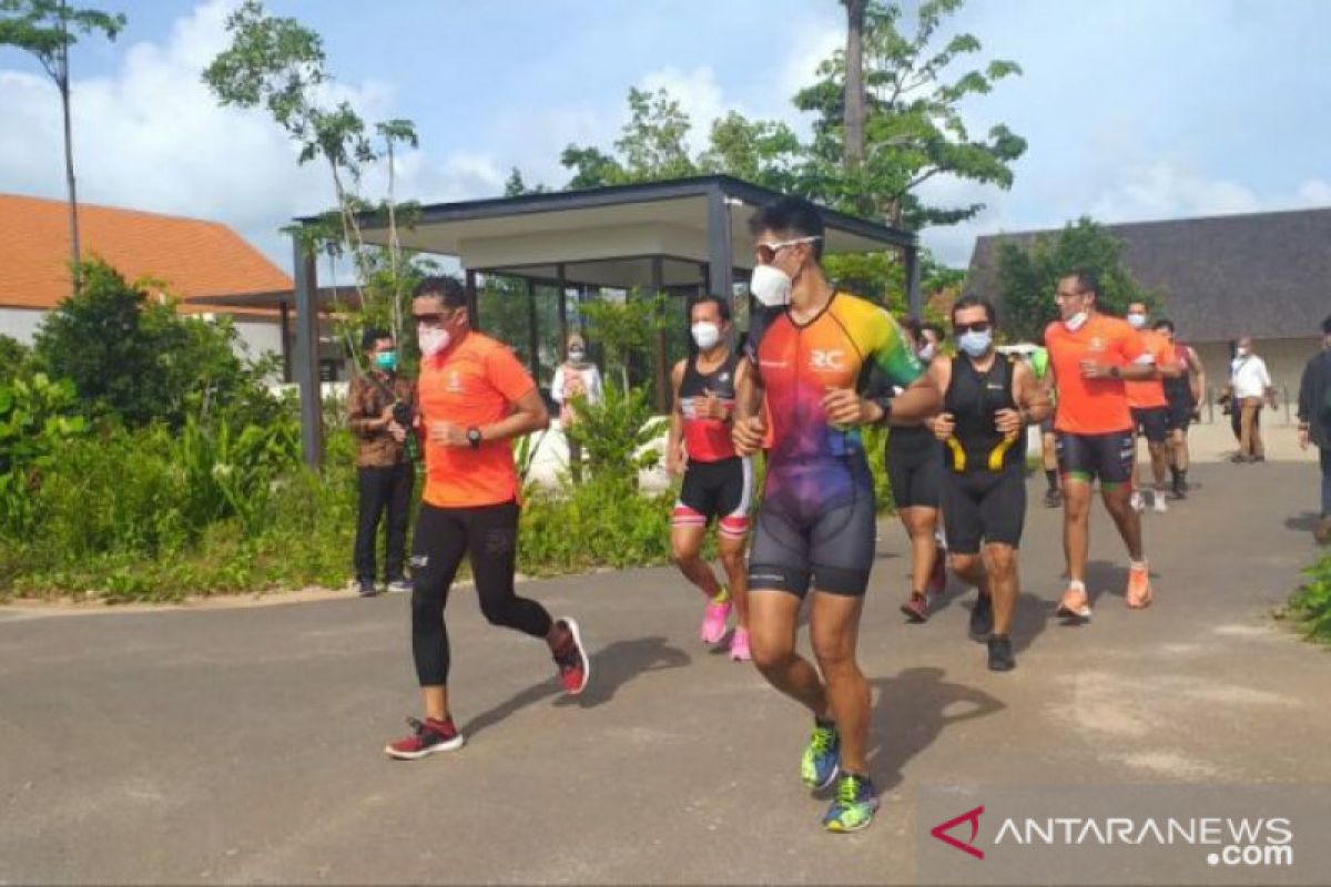 Menparekraf pastikan kesiapan Belitung gelar Indonesian Triathlon Series 2021