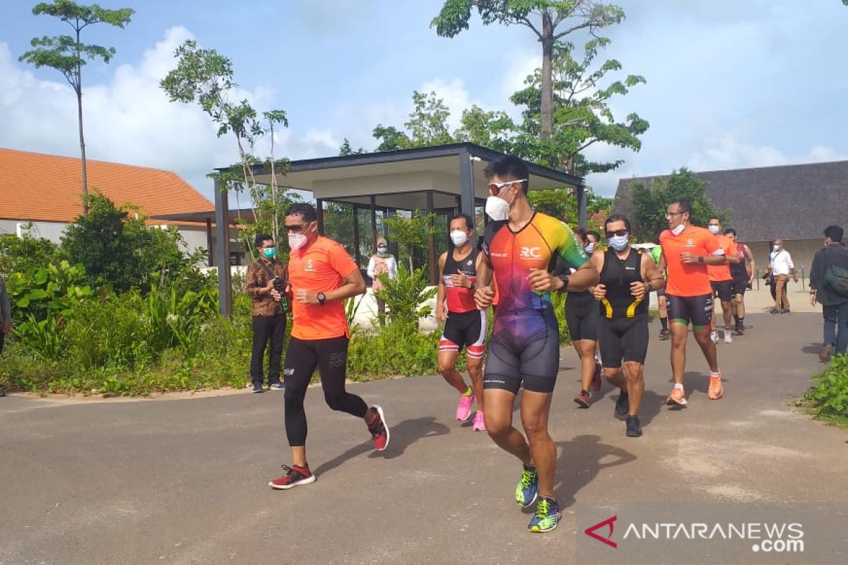 Menparekraf pastikan  Belitung gelar Indonesia Triathlon Series 2021