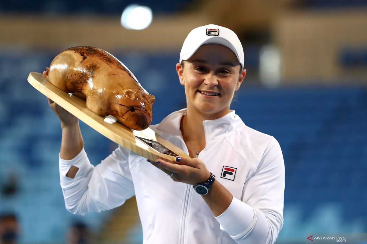 Barty atasi Muguruza untuk juarai Yarra Valley Classic