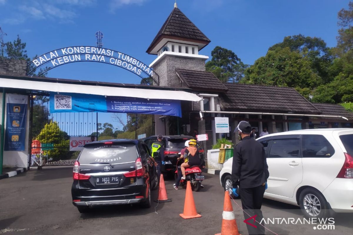 Tingkat kunjungan wisatawan ke objek wisata di Cianjur terus menurun