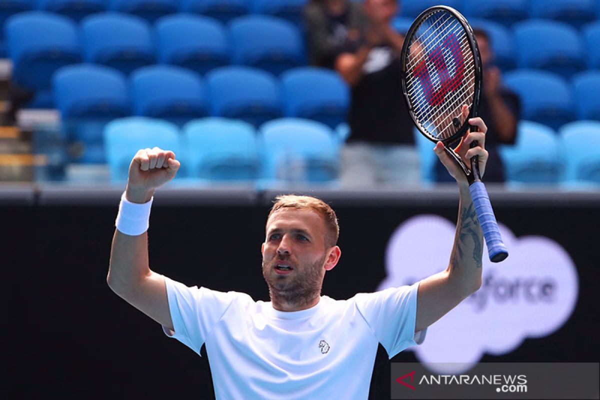 Daniel Evans ke semifinal ATP Masters 1000 pertamanya di Monte Carlo