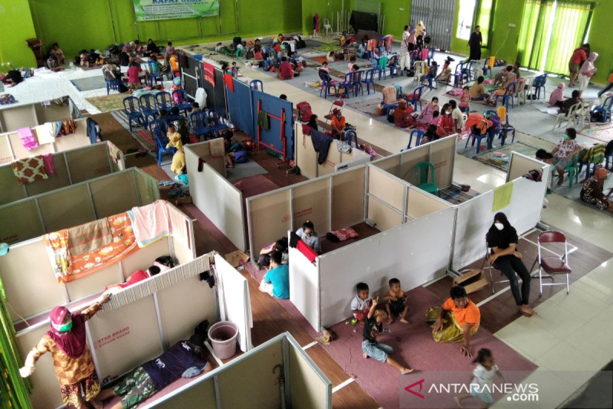 Jumlah warga Kudus yang mengungsi akibat banjir mencapai 368 jiwa