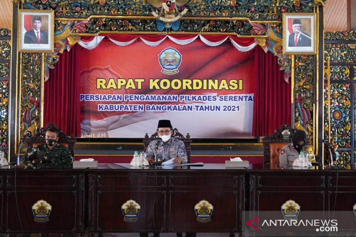 Bupati Bangkalan minta pilkades serentak tak jadi penyebaran COVID-19