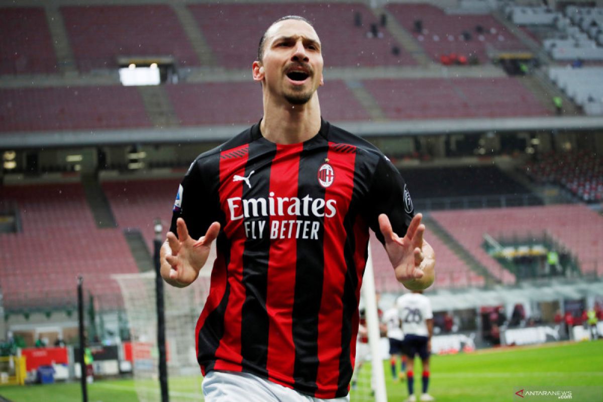Nasib Ibrahimovic di AC Milan masih belum pasti