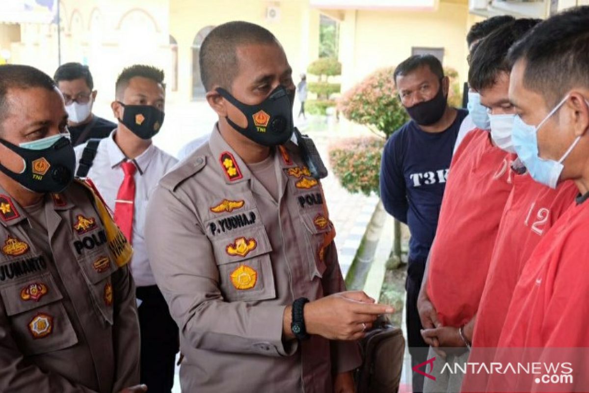 Polres Tanjungbalai ringkus 3 tersangka penculik anak, dua buron