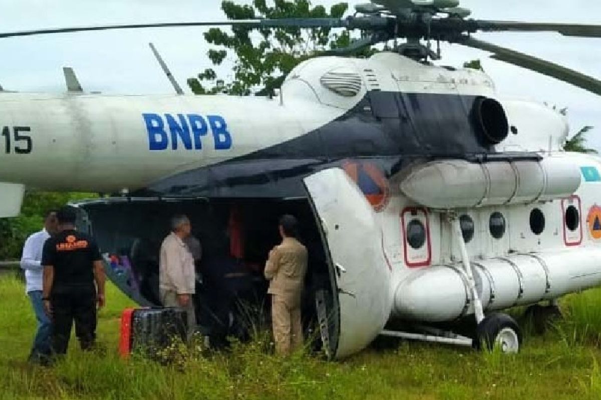 Sempat mendarat darurat di Nimbokrang, helikopter MI-8MTV-I kembali ke Doyo