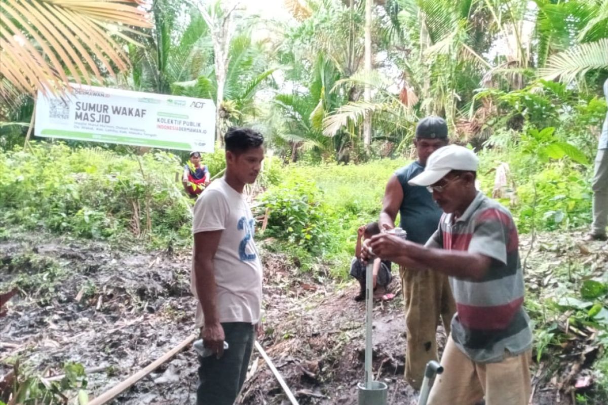 ACT - Global Wakaf Maluku bangun sumur di Dusun Waipoot