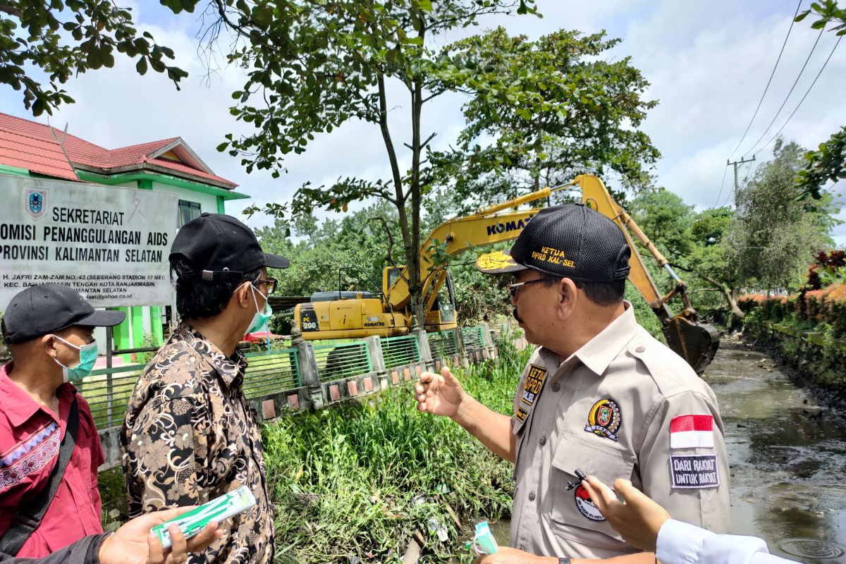 Ketua DPRD Kalsel dukung normalisasi sungai dan salter di Banjarmasin