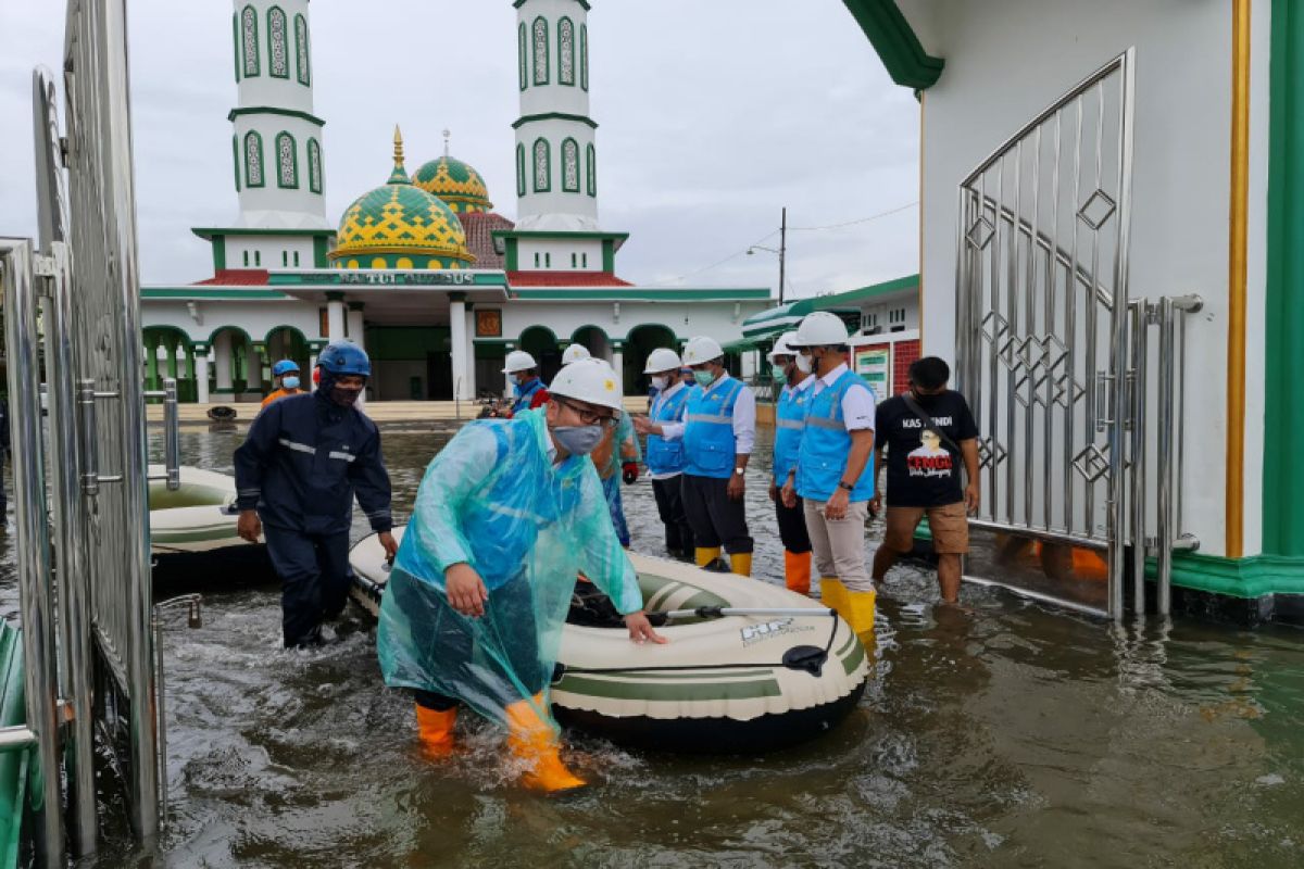 Banjir di Semarang, 92 persen sistem kelistrikan pulih