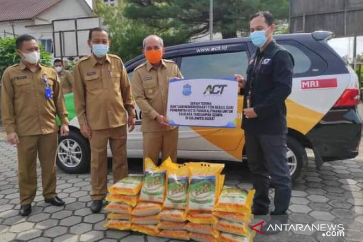 Pemkot Pangkalpinang bantu satu ton beras untuk korban gempa Majene
