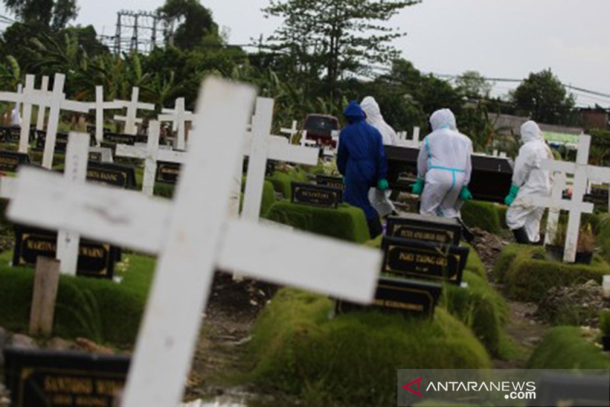 Polisi selidiki hilangnya jenazah korban COVID-19 dari kuburannya