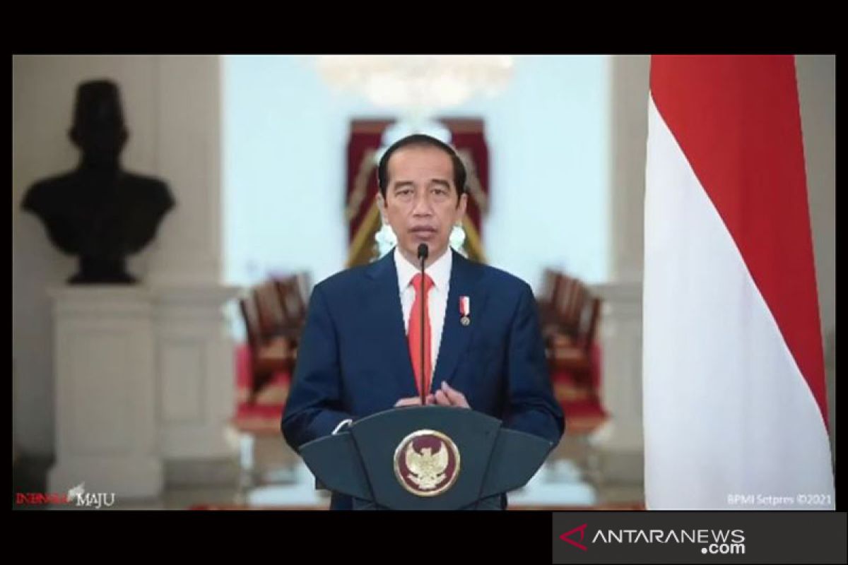 Presiden sampaikan terima kasih kepada insan pers