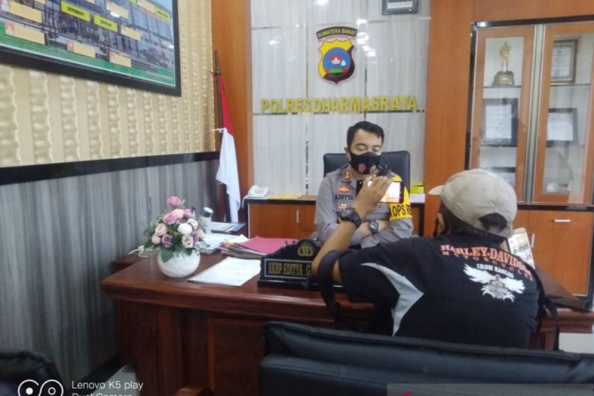 Anggota DPRD Dharmasraya buron kasus penganiayaan menyerahkan diri