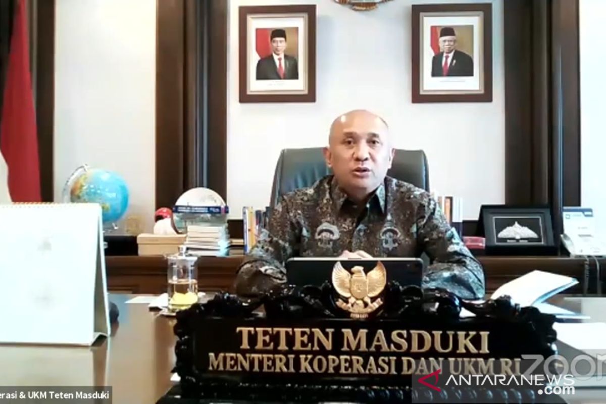 Teten Masduki sebut holding BUMN ultra mikro permudah UMKM naik kelas