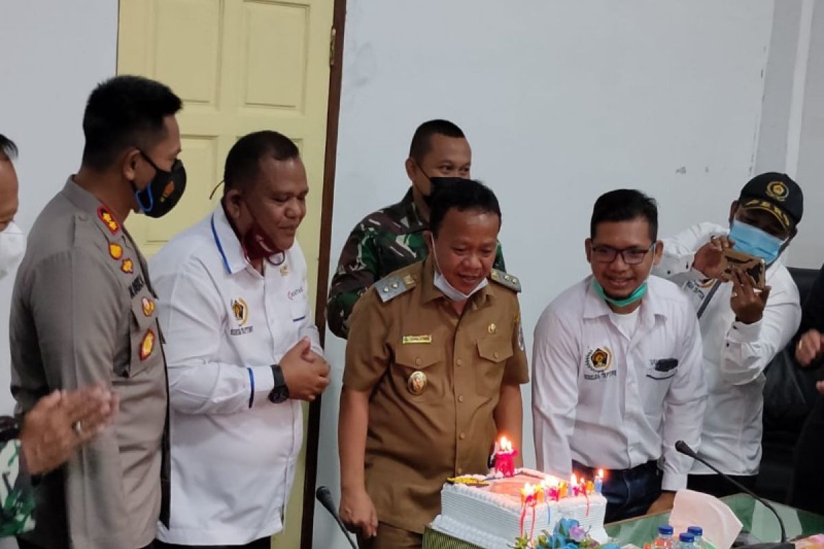 PWI bersama Pemkab dan Muspida Tapteng rayakan HPN 2021